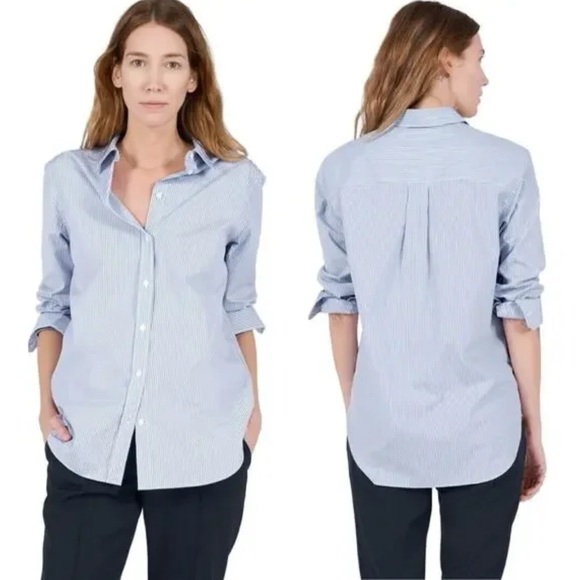 Everlane Blue Button Down Shirt - Picture 1 of 5